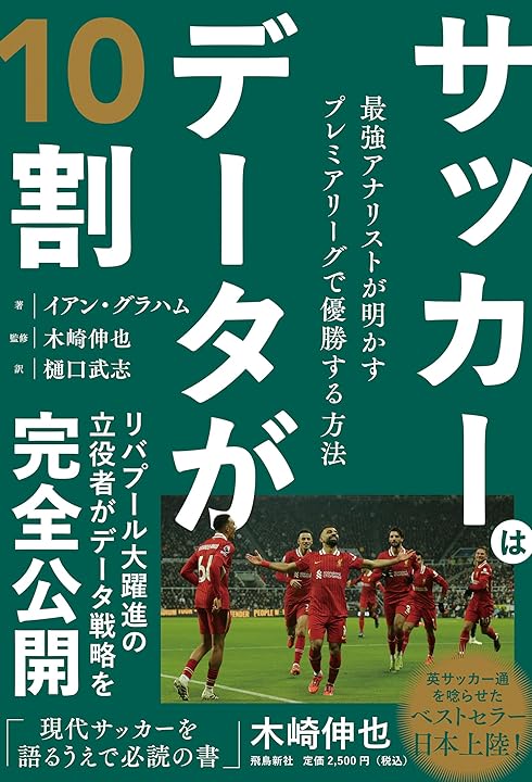 サッカーはデータが10割 書影